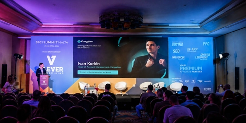 Kanggiten at the SBC Summit Malta 2026 featured