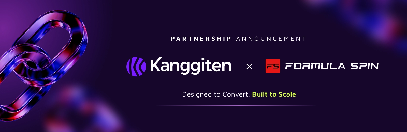 Kanggiten and Formula Spin partnership Kanggiten and Formula Spin partnership
