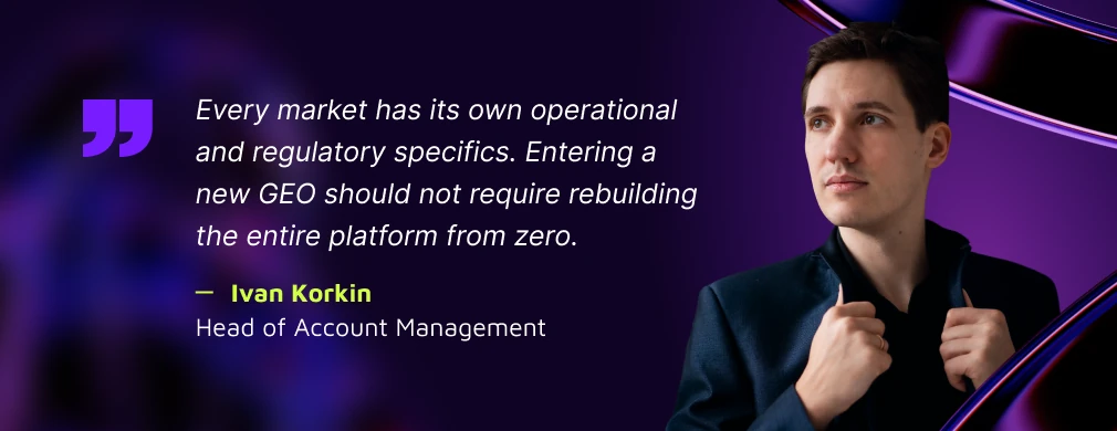Ivan Korkin from Kanggiten about live betting platform